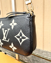 Load image into Gallery viewer, LOUIS VUITTON Bicolour Monogram Empreinte Leather Mini Pochette