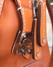Load image into Gallery viewer, TOD’S Orange D-Styling Medium Bauletto Leather Tote Bag