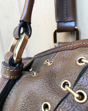 Load image into Gallery viewer, Vintage BURBERRY Brown Leather Shoulder Bag