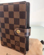 Load image into Gallery viewer, LOUIS VUITTON Damier Ebene PM Agenda Wallet