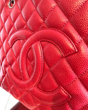 Load image into Gallery viewer, CHANEL Red Caviar Grand Shopper Tote