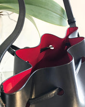 Load image into Gallery viewer, MANSUR GAVRIEL Leather Mini Bucket Bag
