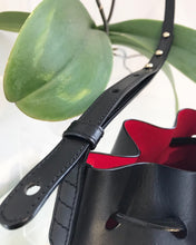 Load image into Gallery viewer, MANSUR GAVRIEL Leather Mini Bucket Bag