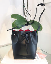 Load image into Gallery viewer, MANSUR GAVRIEL Leather Mini Bucket Bag