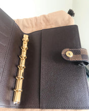 Load image into Gallery viewer, LOUIS VUITTON Damier Ebene PM Agenda Wallet