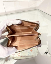 Load image into Gallery viewer, LOUIS VUITTON Monogram White Multi Colour Zippy Coin Wallet