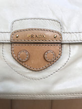 Load image into Gallery viewer, PRADA Leather Flap Bag With Chain Shoulder Strap