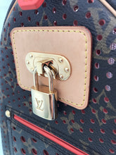 Load image into Gallery viewer, LOUIS VUITTON Limited Edition Fuchsia Monogram Perforated Speedy 30 Bag