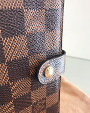 Load image into Gallery viewer, LOUIS VUITTON Damier Ebene PM Agenda Wallet