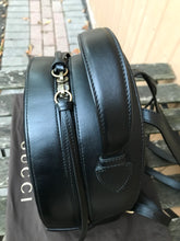 Load image into Gallery viewer, GUCCI GG Marmont Black Chevron Quilted Leather Backpack