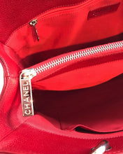 Load image into Gallery viewer, CHANEL Red Caviar Grand Shopper Tote