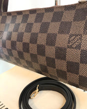 Load image into Gallery viewer, LOUIS VUITTON Brown Damier Ebene Eva Pochette