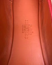 Load image into Gallery viewer, HERMES Ballerine Liberty Leather Ballet Flats