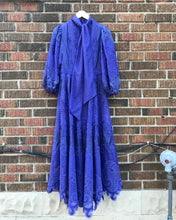 Load image into Gallery viewer, ZIMMERMANN Embroidered Tulle Maxi Dress