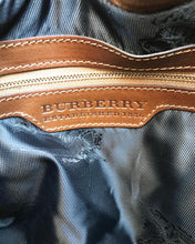 Load image into Gallery viewer, Vintage BURBERRY Brown Leather Shoulder Bag