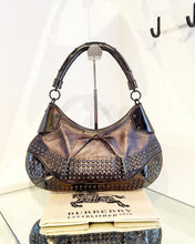 Load image into Gallery viewer, BURBERRY Alverton Studded Hobo Bag