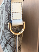 Load image into Gallery viewer, GUCCI GG Canvas Leather Crossbody Bag