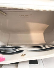 Load image into Gallery viewer, CHANEL Quilted Caviar Leather Filigree Large Vanity Case