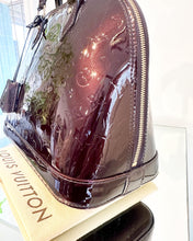 Load image into Gallery viewer, LOUIS VUITTON Amarante Vernis Alma PM Bag
