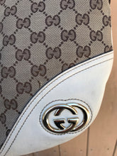 Load image into Gallery viewer, GUCCI GG Canvas Leather Crossbody Bag