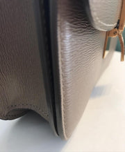 Load image into Gallery viewer, CELINE Classic Liege Taupe Calfskin Medium Box Bag