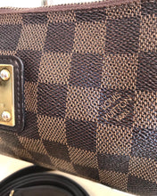 Load image into Gallery viewer, LOUIS VUITTON Brown Damier Ebene Eva Pochette