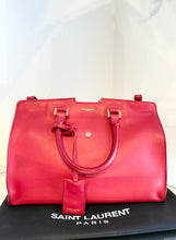 Load image into Gallery viewer, YVES SAINT LAURENT Mini Sac Ligne Y Leather Handle Tote

