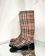 Load image into Gallery viewer, BURBERRY Haymarket Check Rubber Boots
