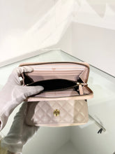 Load image into Gallery viewer, VERSACE Medusa Quilted Leather Long Zip Around Wallet
