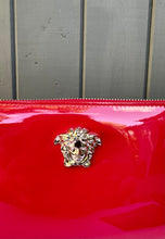 Load image into Gallery viewer, VERSACE Medusa Patent Leather Continental Large Zip Around Wallet
