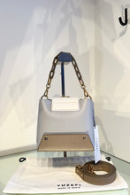 Load image into Gallery viewer, YUZEFI Colour Block Leather Handle Crossbody Bag
