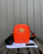 Load image into Gallery viewer, VERSACE Medusa Biggie Leather Messenger Bag
