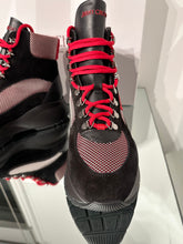 Load image into Gallery viewer, JIMMY CHOO Suede Mesh Lace-Up Platform Sneakers
