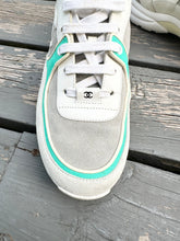 Load image into Gallery viewer, CHANEL Men’s Interlocking CC Leather Suede Lace Up Sneakers
