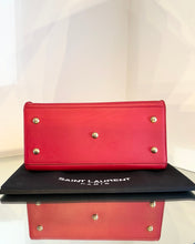 Load image into Gallery viewer, YVES SAINT LAURENT Mini Sac Ligne Y Leather Handle Tote
