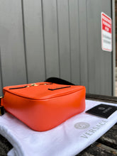 Load image into Gallery viewer, VERSACE Medusa Biggie Leather Messenger Bag
