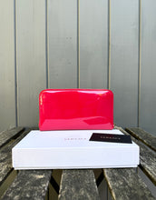 Load image into Gallery viewer, VERSACE Medusa Patent Leather Continental Large Zip Around Wallet
