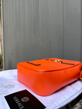 Load image into Gallery viewer, VERSACE Medusa Biggie Leather Messenger Bag
