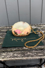 Load image into Gallery viewer, MAYA Vintage Dragon Fly Butterfly Floral Resin Chain Strap Shoulder Crossbody Bag
