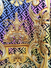 Load image into Gallery viewer, VERSACE Pattern Short Sleeve Silk Shirt
