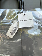 Load image into Gallery viewer, COMME DES GARÇON Large Clear Plastic Tote Bag
