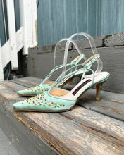 Load image into Gallery viewer, RICKARD SHAH Vintage Bead Jewel Embellished Pointed Sides
