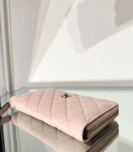 Load image into Gallery viewer, VERSACE Medusa Quilted Leather Long Zip Around Wallet
