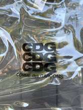Load image into Gallery viewer, COMME DES GARÇON Large Clear Plastic Tote Bag
