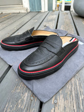 Load image into Gallery viewer, THOM BROWNE Men’s Leather Penny Loafer Mules
