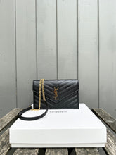 Load image into Gallery viewer, SAINT LAURENT Cassandra Envelope Chain Wallet
