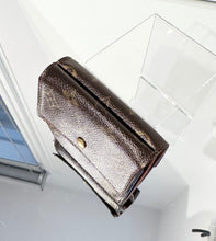 Load image into Gallery viewer, LOUIS VUITTON Monogram Canvas Mini Lin Trifold Small Wallet
