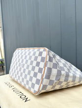 Load image into Gallery viewer, LOUIS VUITTON Damier Azur Canvas Saleya PM Bag

