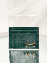 Load image into Gallery viewer, GUCCI Horsebit Leather Card Case
