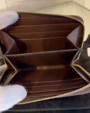 Load image into Gallery viewer, CELINE Small Compact Zip Around Leather Wallet

